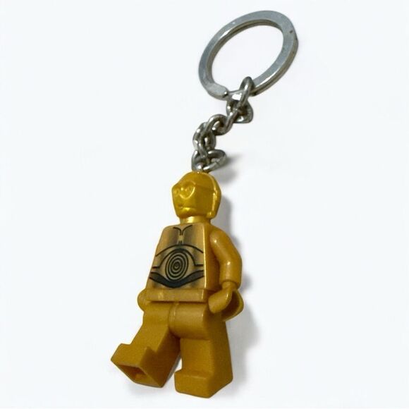 Star Wars C-3PO Gold Droid Minifigure Keychain Toy Collectible - Picture 13 of 17